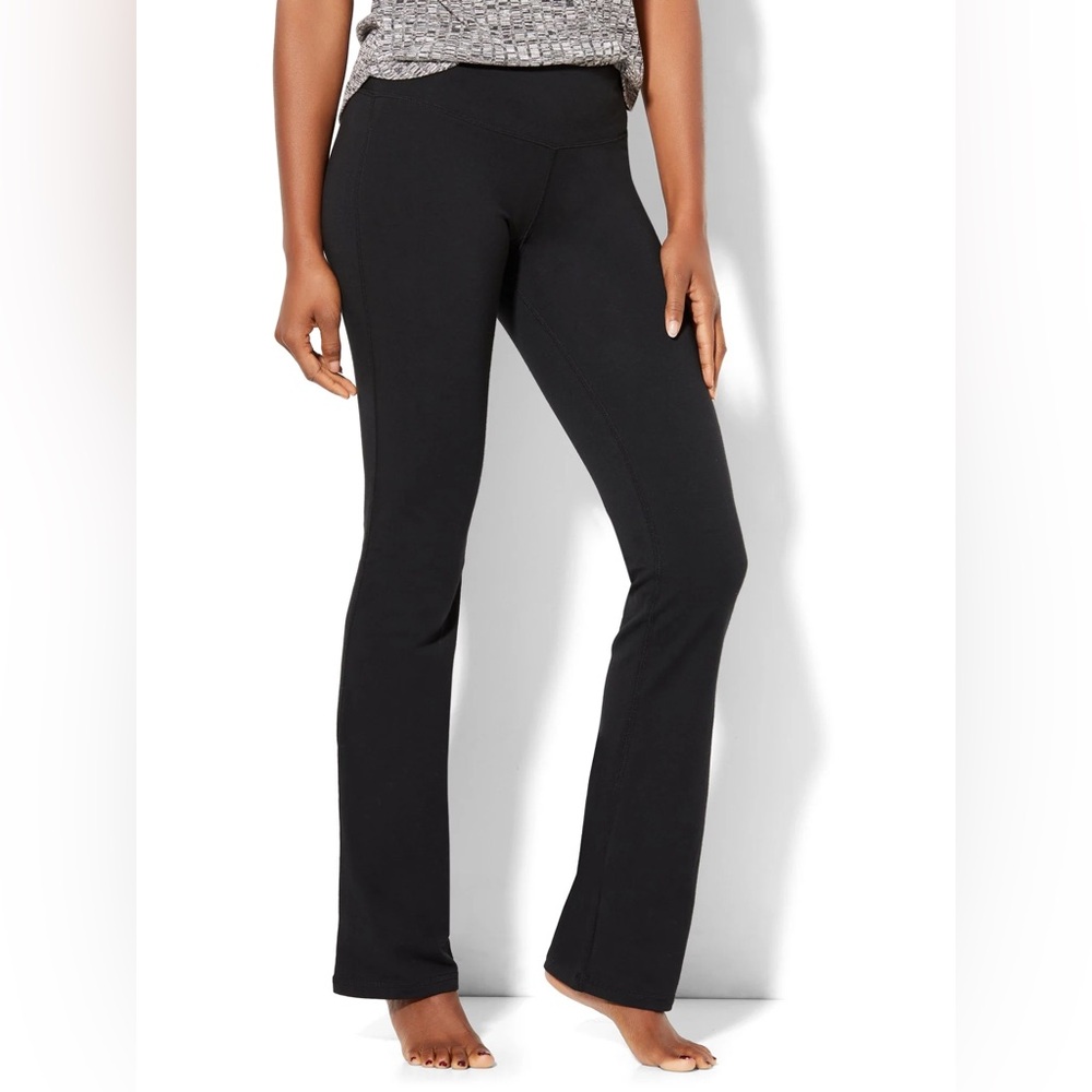 Black Women's Yoga Pants - New York and Company Size Large Tall